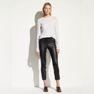 VINCE Leather Stitch Front Legging